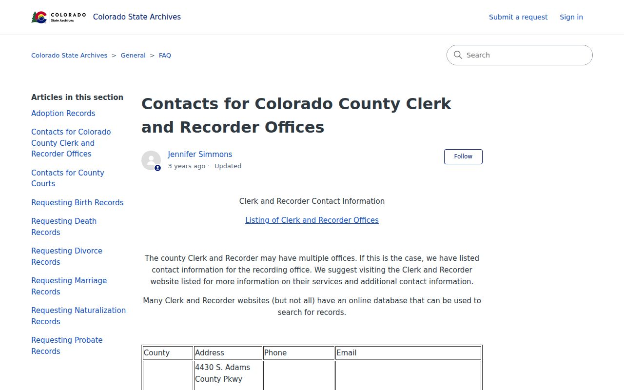 San Juan County Clerk of Court records and County Clerk contact distinction