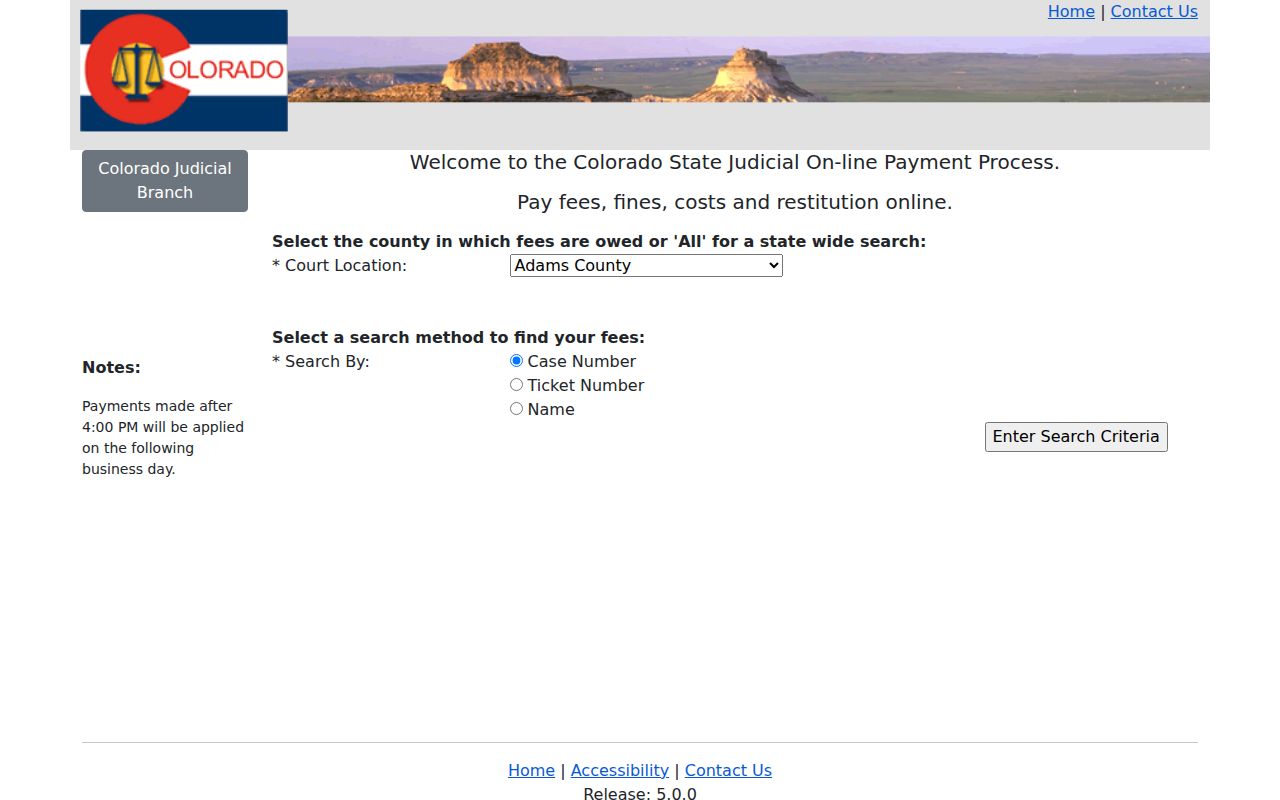 San Juan County court dockets and Colorado Judicial online payments