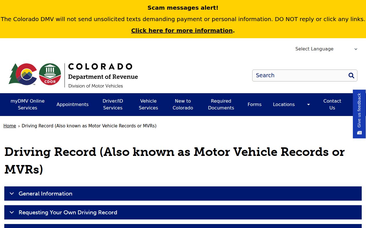 San Juan County traffic court records compared with Colorado DMV motor vehicle records