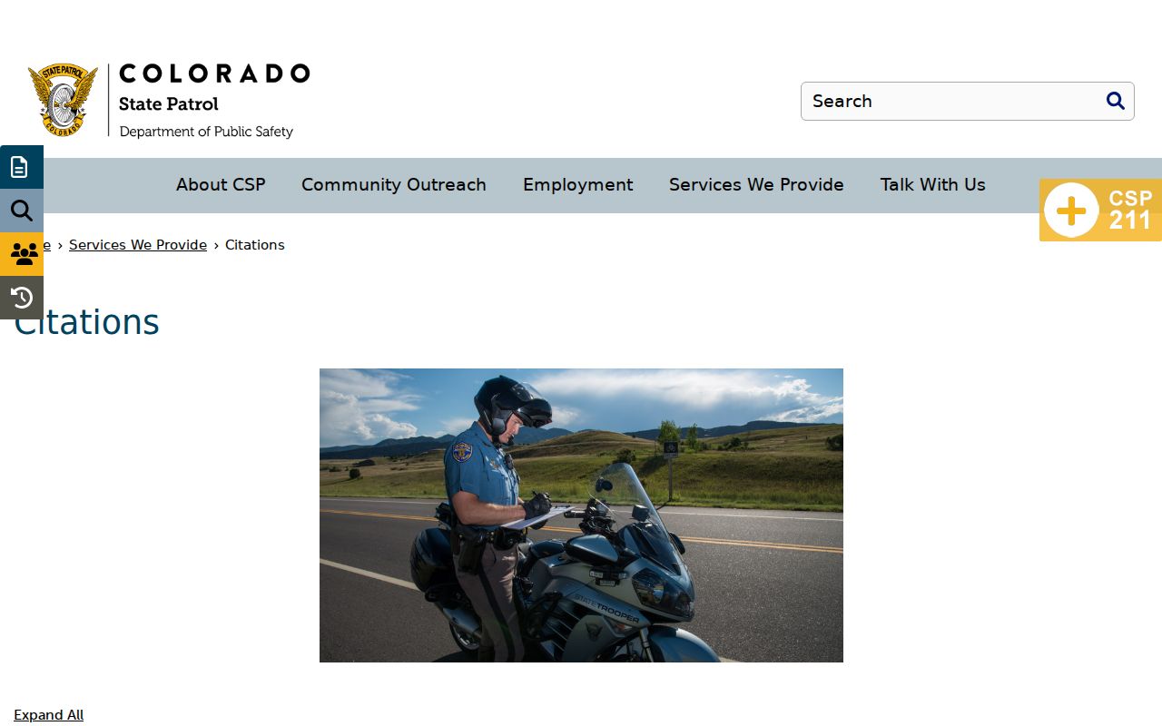 San Juan County traffic court records and Colorado State Patrol citation information